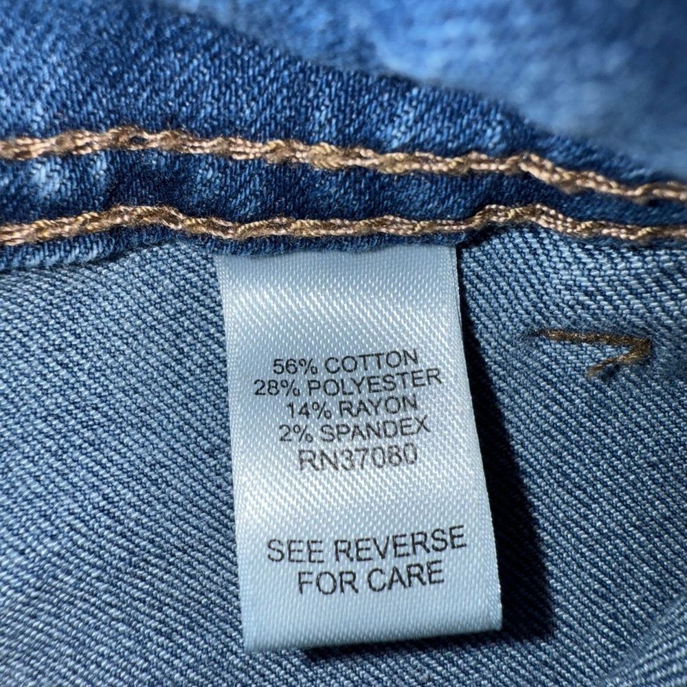 C EST. 1946 Denim Classic Blue Skinny Jeans for Women - Picture 3 of 6
